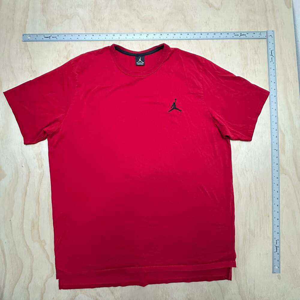 Jordan Jumpman Embroidered Logo T-Shirt Red 3XL
